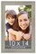 10x14 Wide Barnwood Picture Frame with UV-Resistant Acrylic & Acid Free Backing, Available in 6 Paint Finishes - Grey, Brown, White, and Black